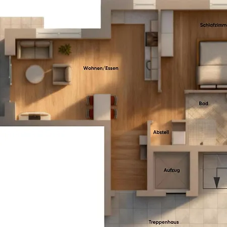 Quartier 18 - 3 Komfort-appartement 69 M Apparto *